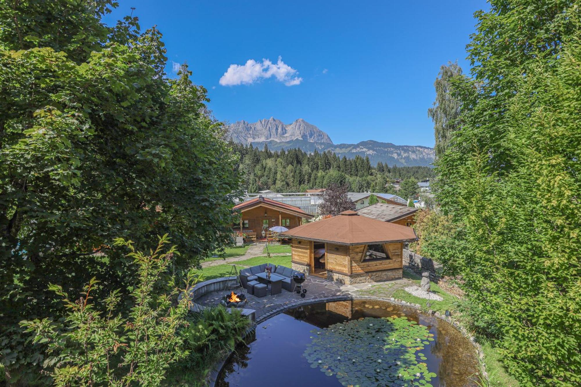 Gartenhotel Rosenhof Bei Kitzbuehel Oberndorf in Tirol Exteriör bild